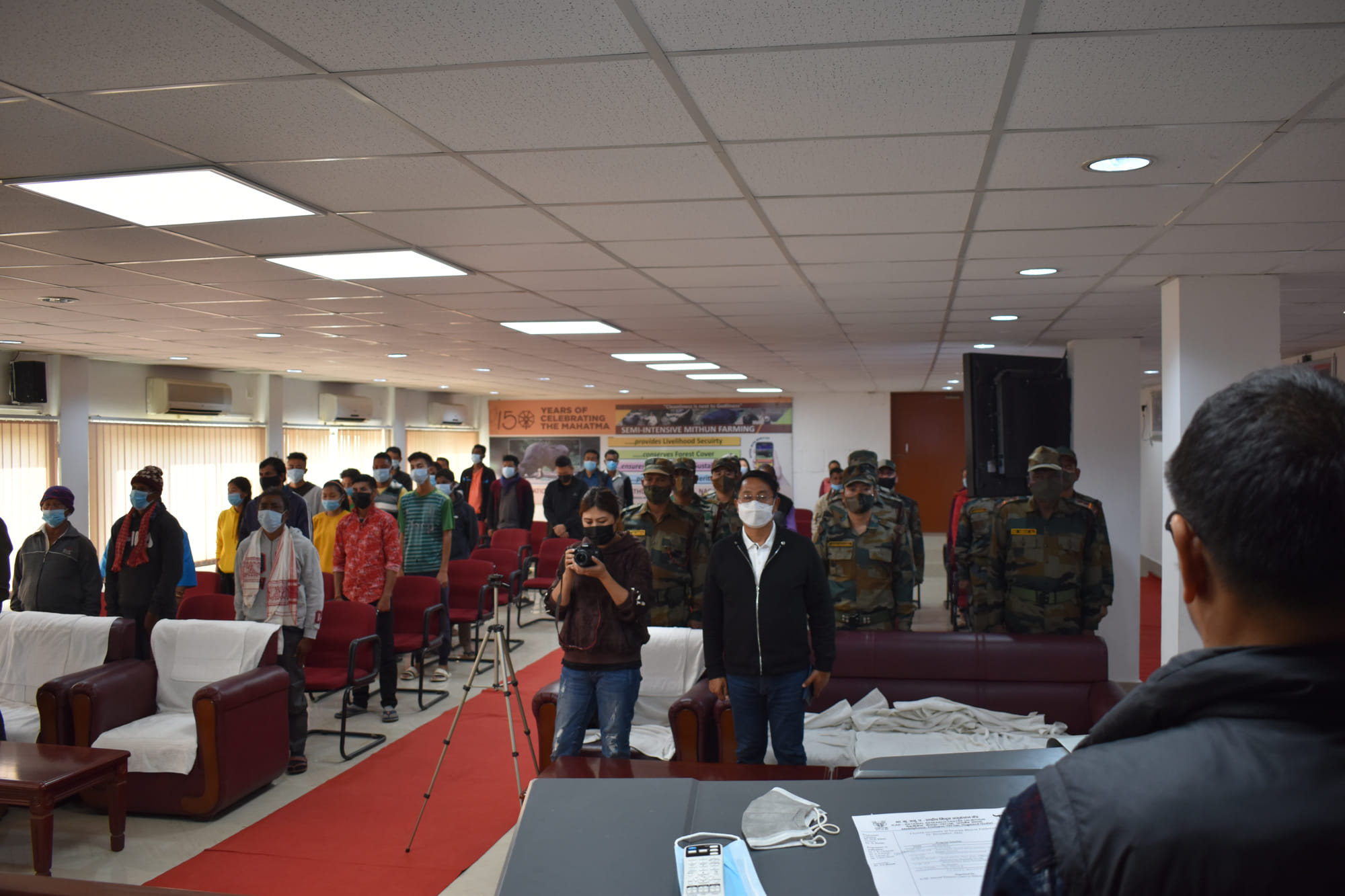 ICAR-NRC on Mithun successfully conducted closing ceremony for Swachhta Pakhwada  on 31st December 2021
