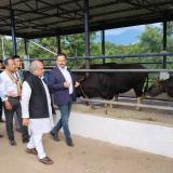 Hon’ble Union Minister of Agriculture and Farmers Welfare Shri Narendra Singh Tomar visited ICAR-National Research Centre on Mithun, Nagaland - 26 June 2022