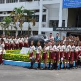Visit of School students to ICAR-NRCM