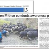 ICAR-NRC on Mithun conducts awareness programme
