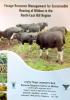 Forage Resource Management for Sustainable Rearing of Mithun in the North-East Hill Region